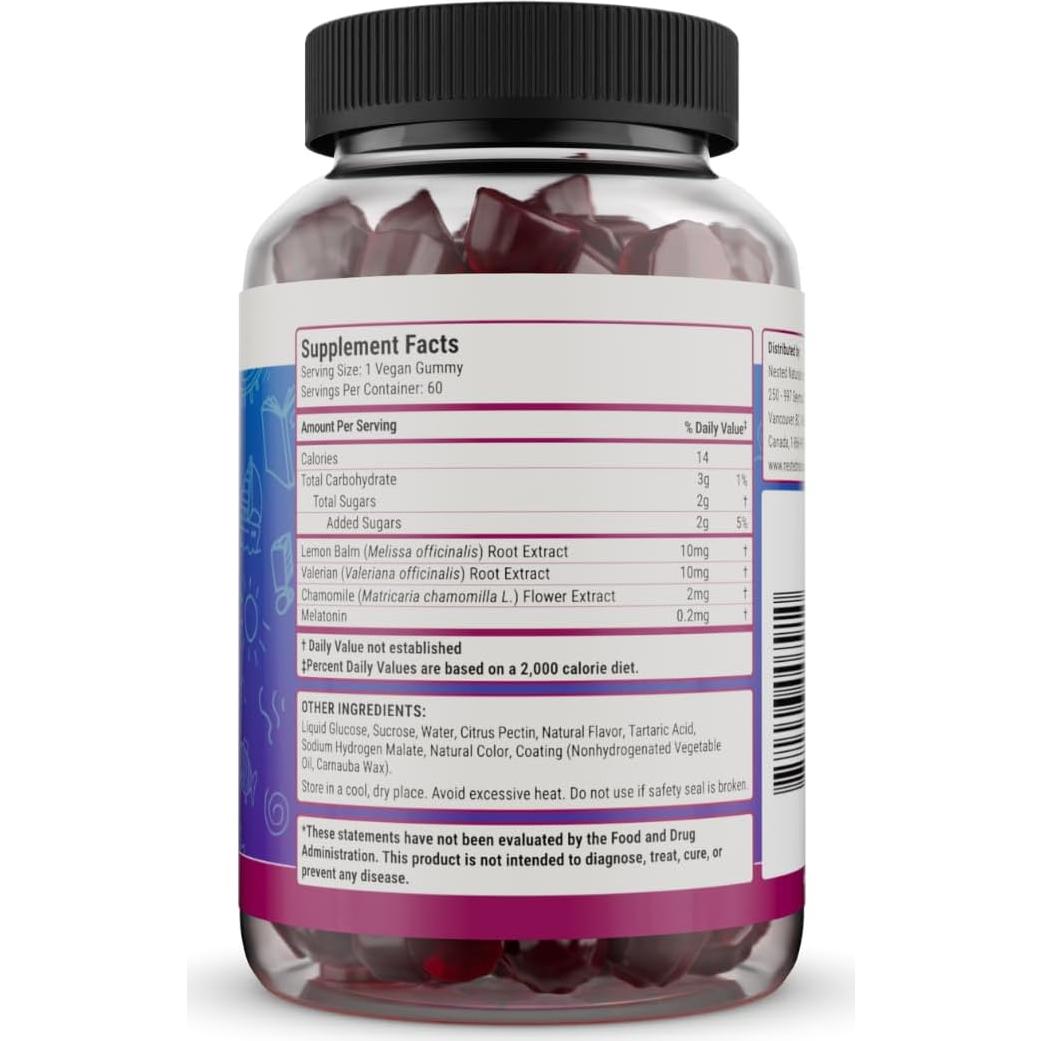 Gomitas Luna Kids de Nested Naturals - Melatonina 60 unidades