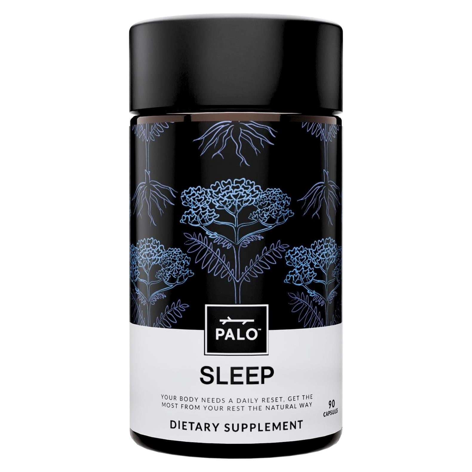 Suplemento Vegano PALO Sueño - 90 Cápsulas Sin Melatonina