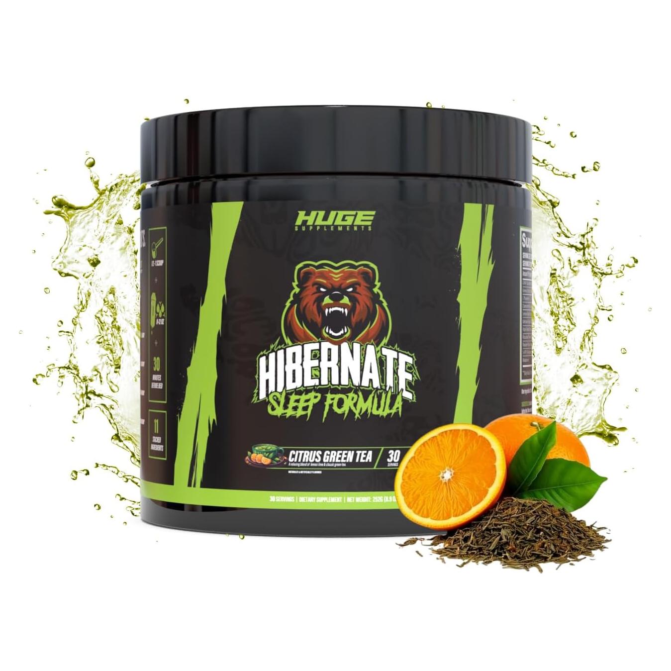 Suplemento de Sueño Hibernate Huge Supplements 30 Porciones