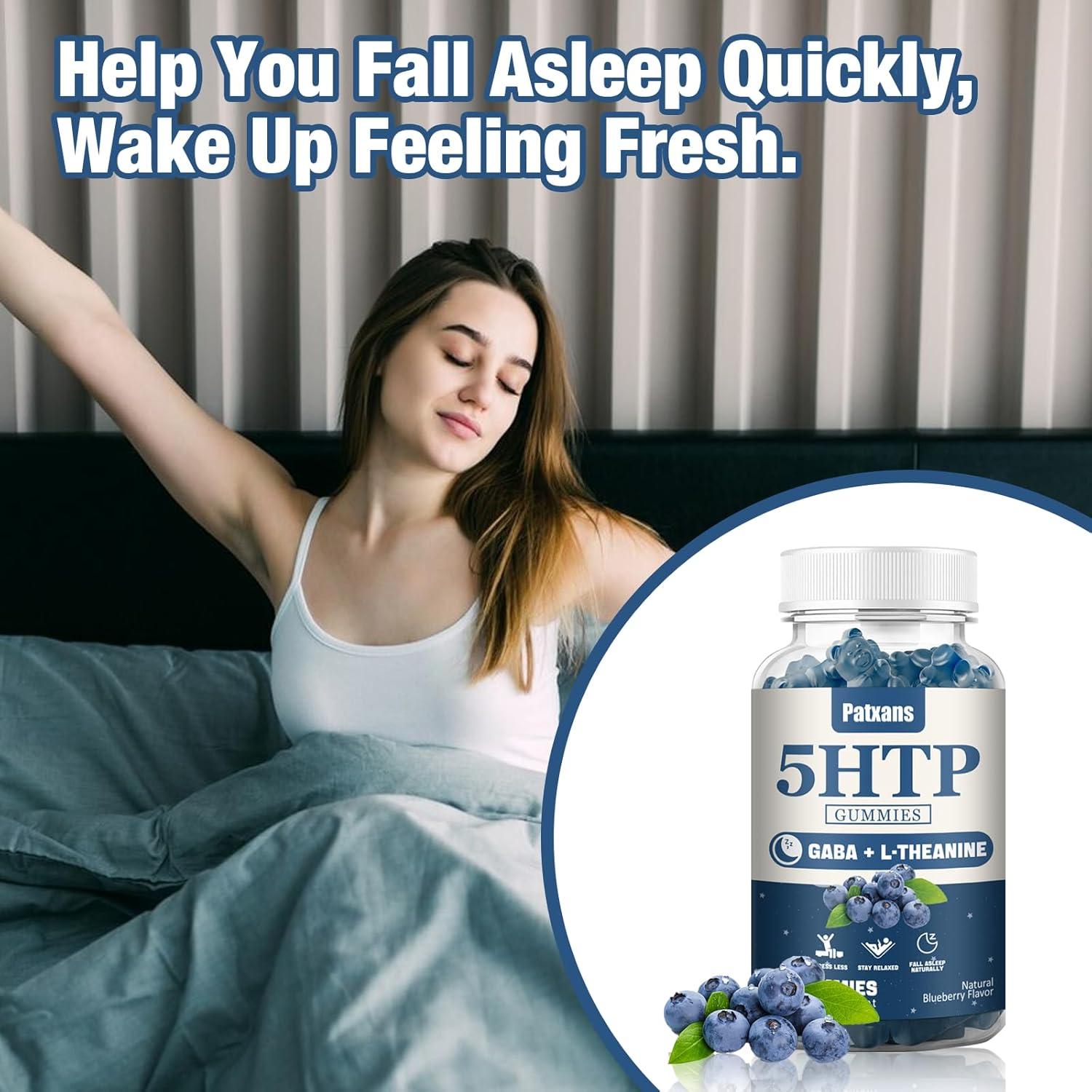 Gominolas para Dormir Patxans 60 Contadores 300mg 5-HTP GABA