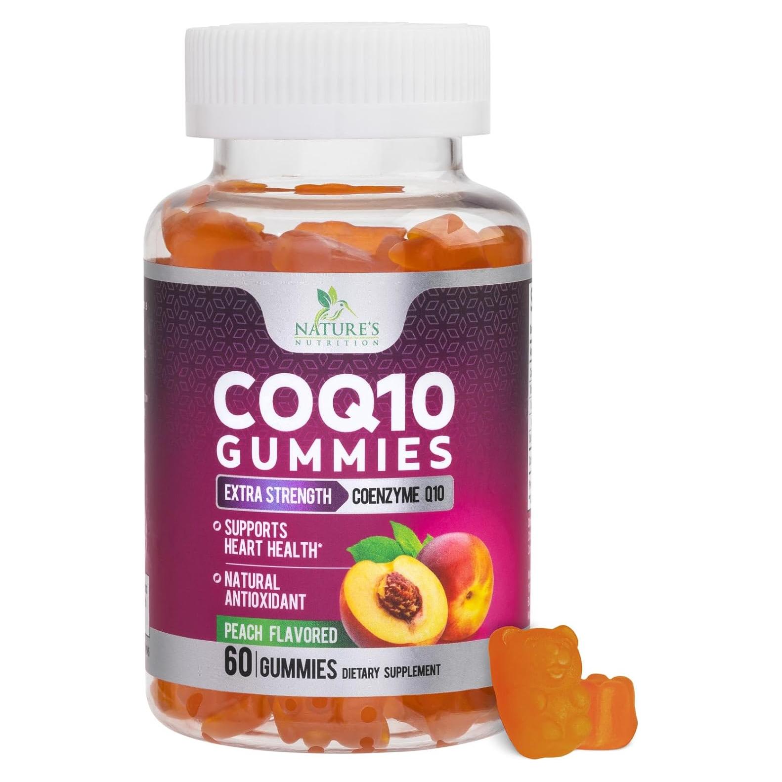 Gomitas de CoQ10 100mg Nature's Nutrition - 60 Unidades