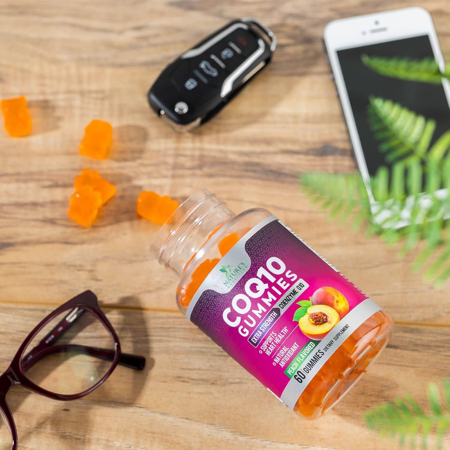 Gomitas de CoQ10 100mg Nature's Nutrition - 60 Unidades