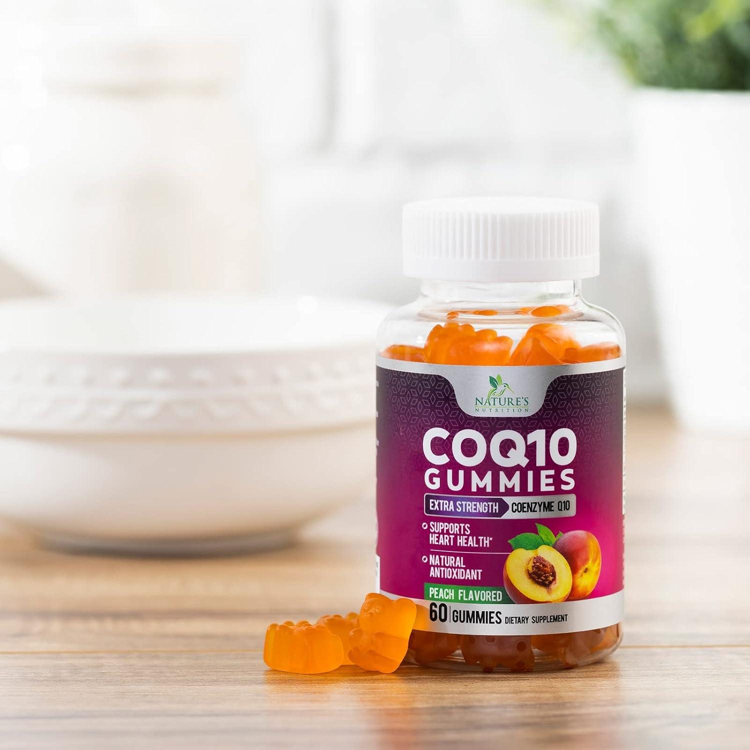 Gomitas de CoQ10 100mg Nature's Nutrition - 60 Unidades