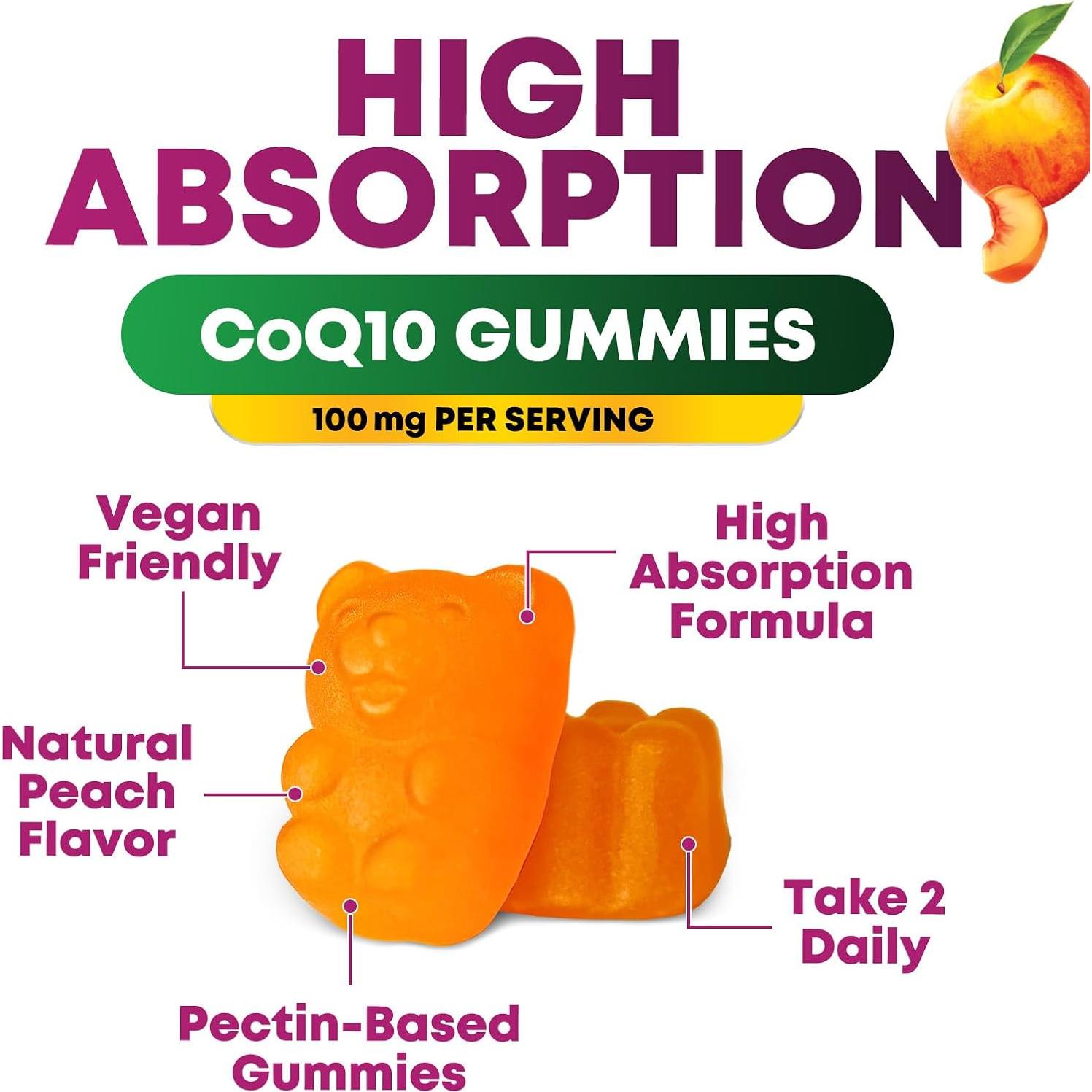 Gomitas de CoQ10 100mg Nature's Choice - 120 Unidades