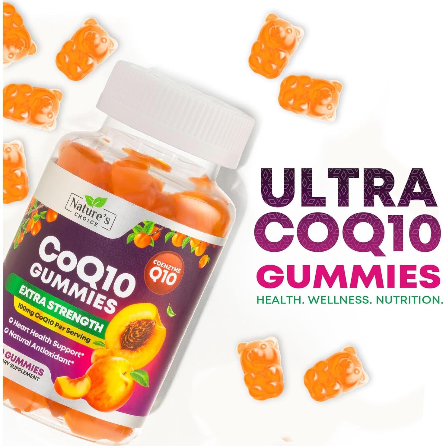 Gomitas de CoQ10 100mg Nature's Choice - 120 Unidades