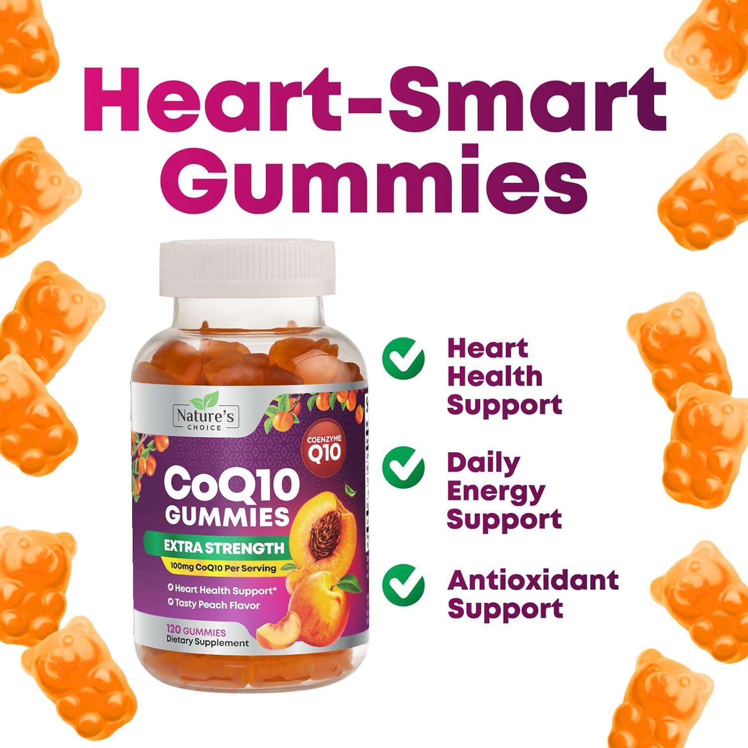 Gomitas de CoQ10 100mg Nature's Choice - 120 Unidades