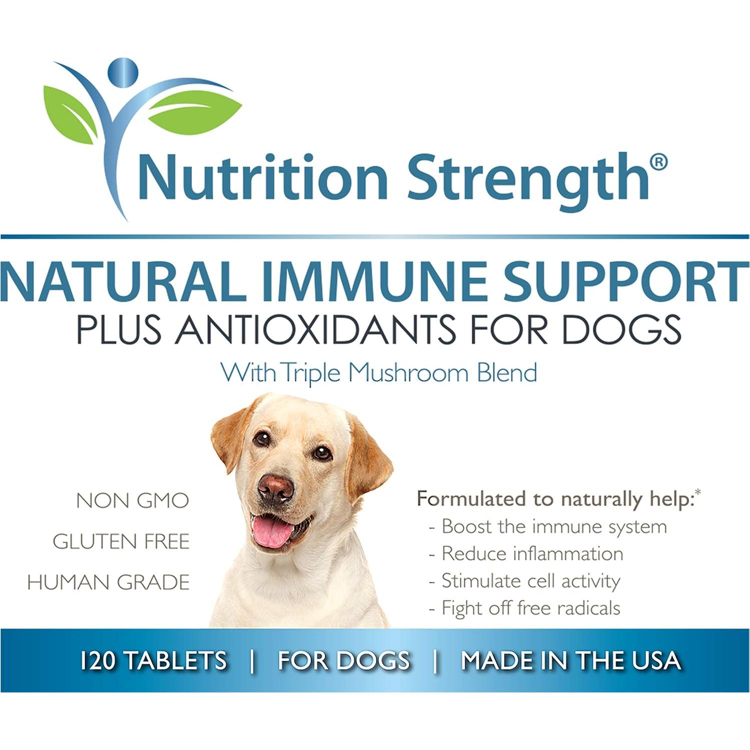 Suplemento Inmunológico para Perros Nutrition Strength 120 Tabletas