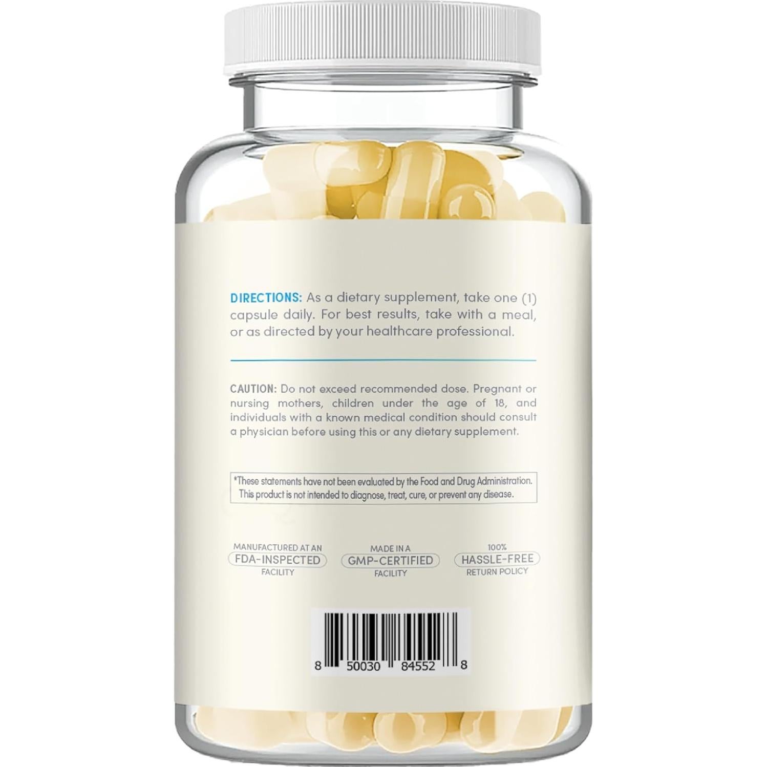 Cápsulas de CoQ10 400mg ClearFormulas - Antioxidante Vegetal