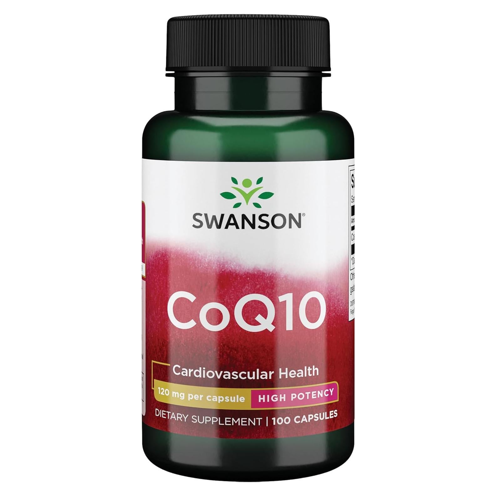 Suplemento CoQ10 Swanson Ultra 120mg - 100 Cápsulas