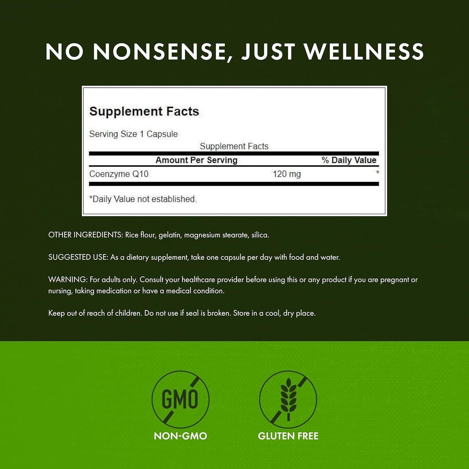 Suplemento CoQ10 Swanson Ultra 120mg - 100 Cápsulas