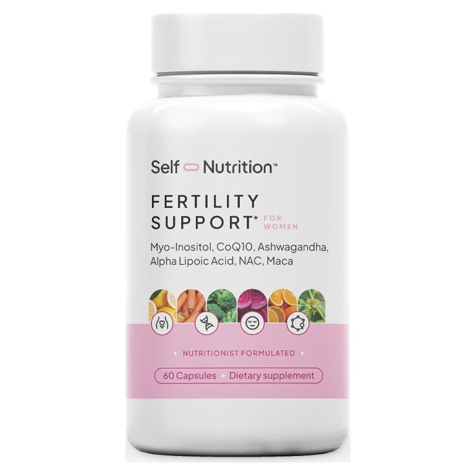 Suplemento Fertilidad Femenina SELF NUTRITION 60 Cápsulas