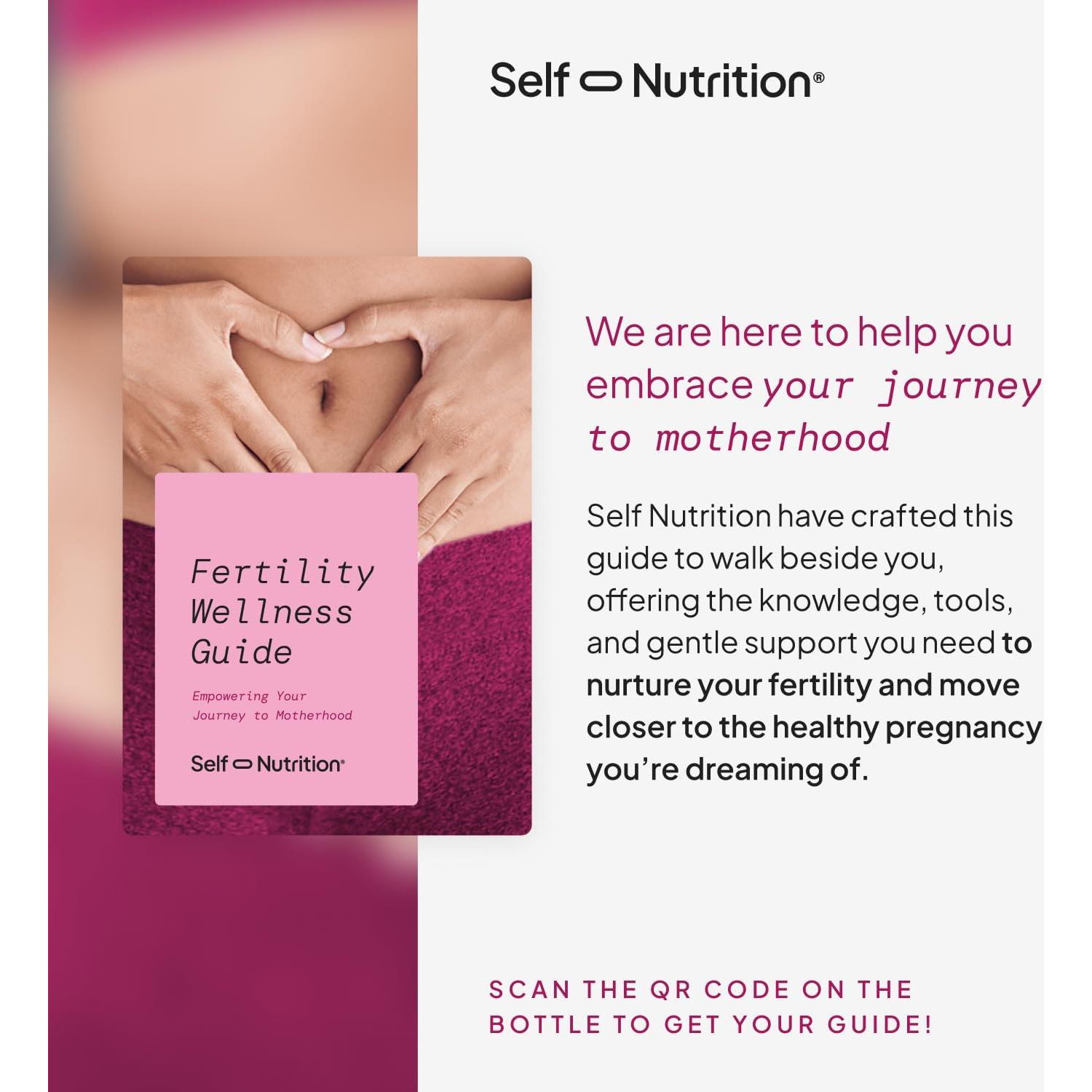 Suplemento Fertilidad Femenina SELF NUTRITION 60 Cápsulas