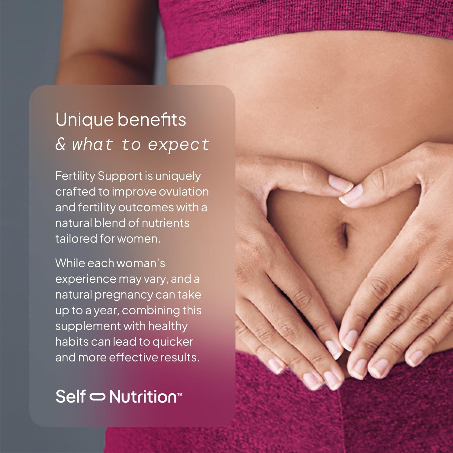 Suplemento Fertilidad Femenina SELF NUTRITION 60 Cápsulas