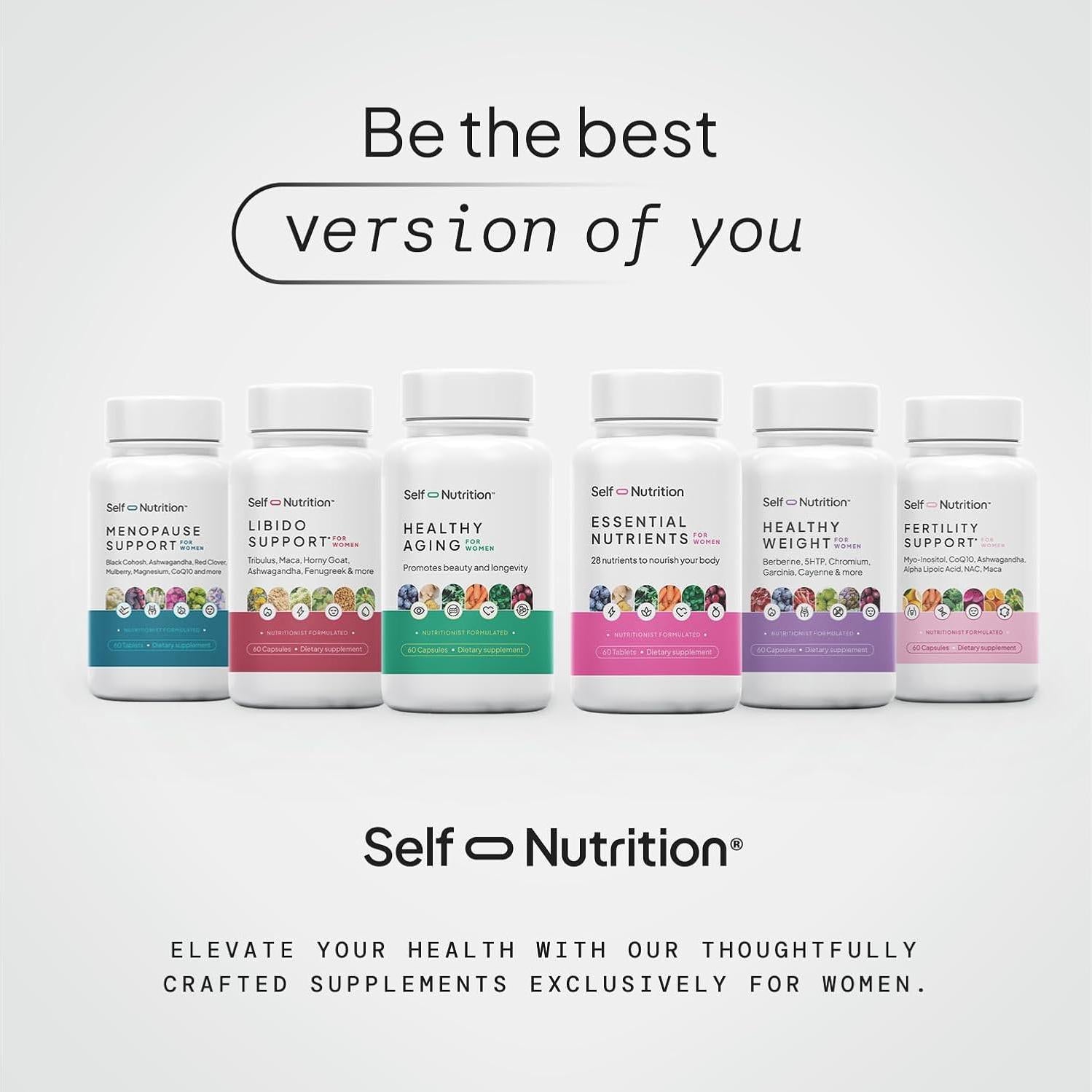 Suplemento Fertilidad Femenina SELF NUTRITION 60 Cápsulas