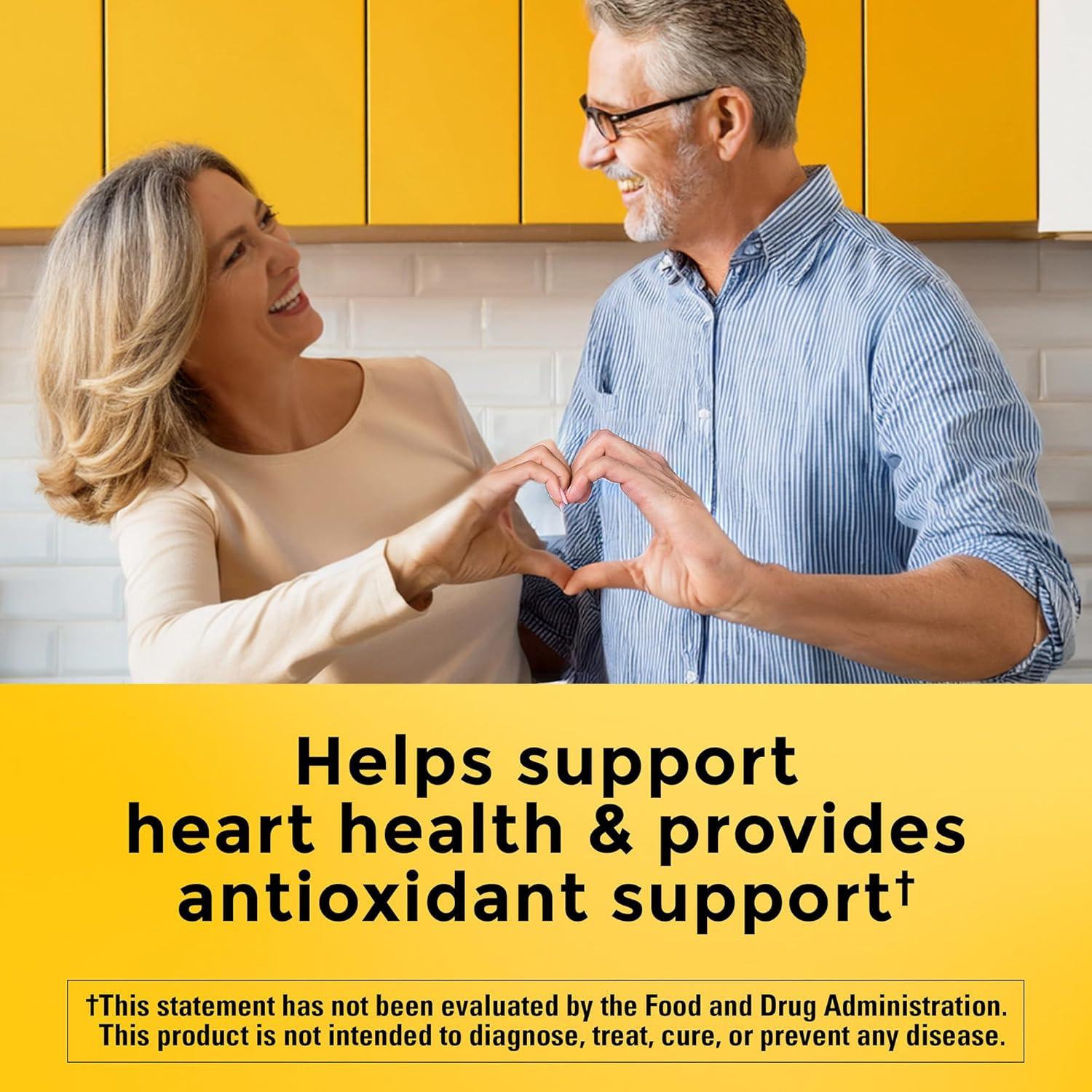 Nature Made CoQ10 100mg con Pimienta Negra - 30 Gelatinas Blandas