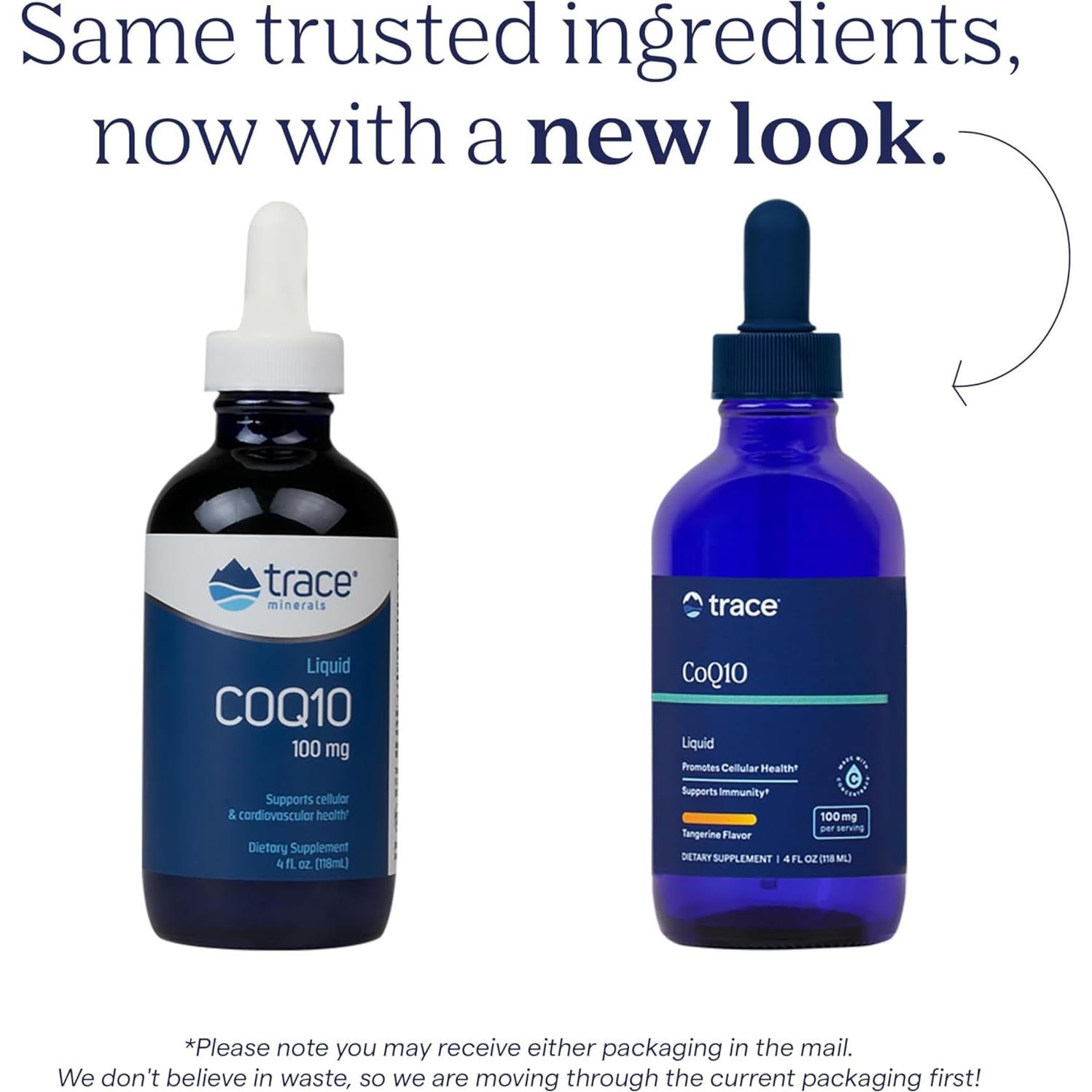 Suplemento Líquido CoQ10 Trace Minerals 120 ml - Salud Celular