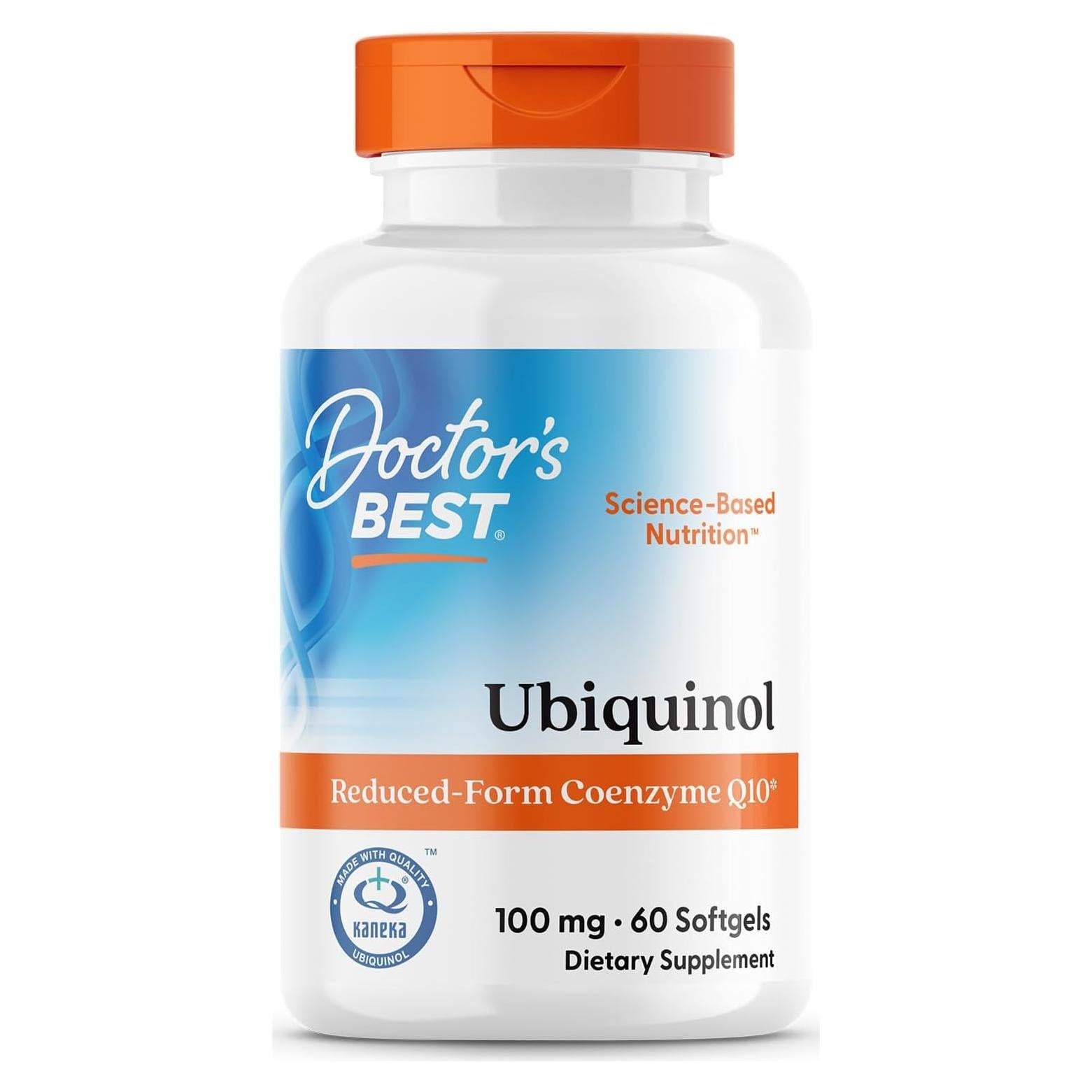 Ubiquinol Coenzima Q10 Doctor's Best 60 Softgels Antioxidante