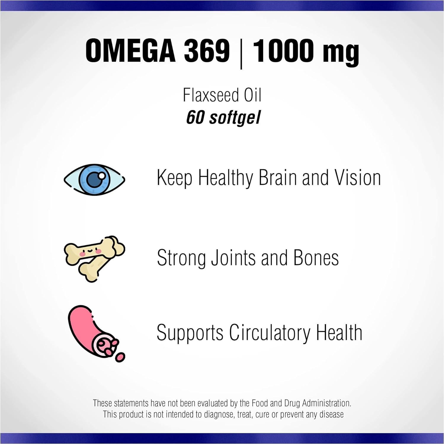 Suplemento Omega 3 6 9 Sistemas Naturales 100 Softgels