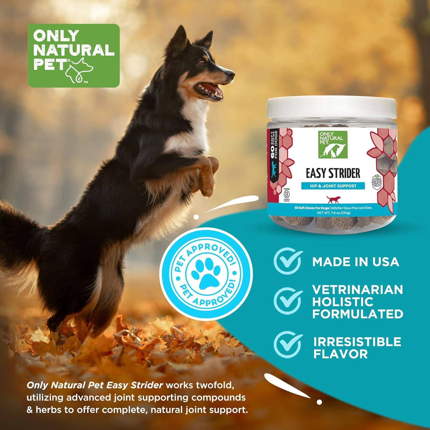 Suplemento Articular para Perros Only Natural Pet 60 Masticables