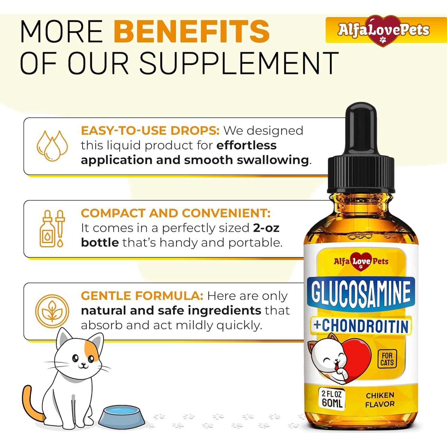 Suplemento Articular para Gatos Alfa Love Pets 56.7 g