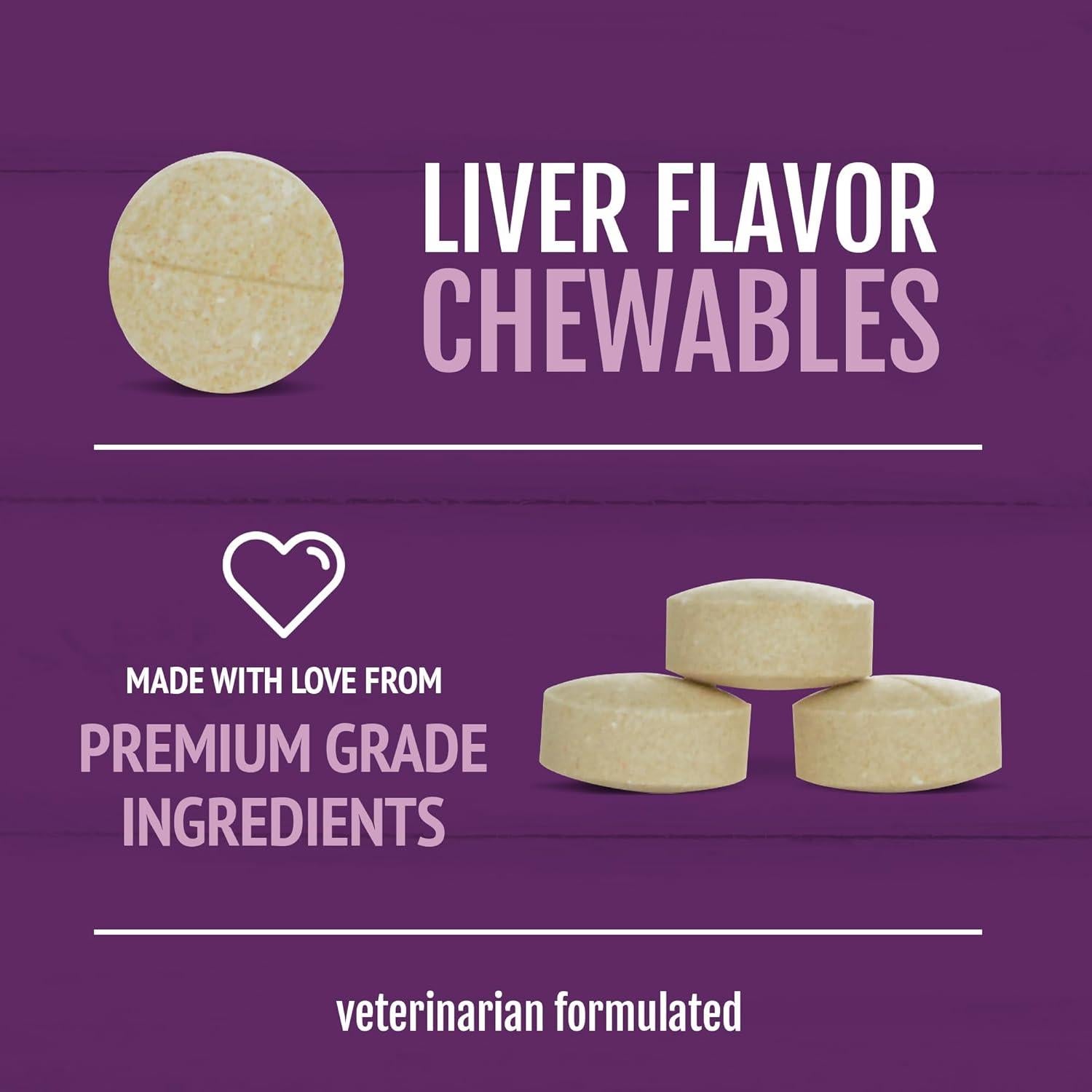 Suplemento Masticable Petnc para Caderas y Articulaciones 60 Unidades