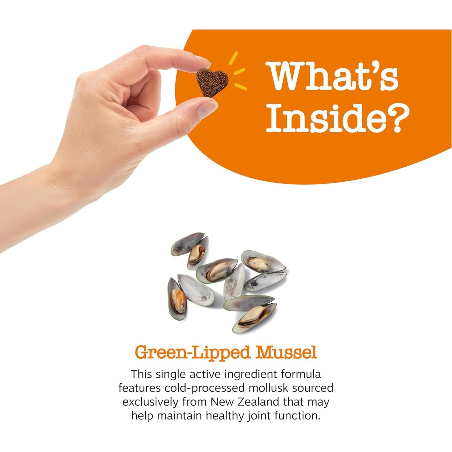 Zesty Paws Mussel Mobility Bites 90g - Suplemento Articular para Perros