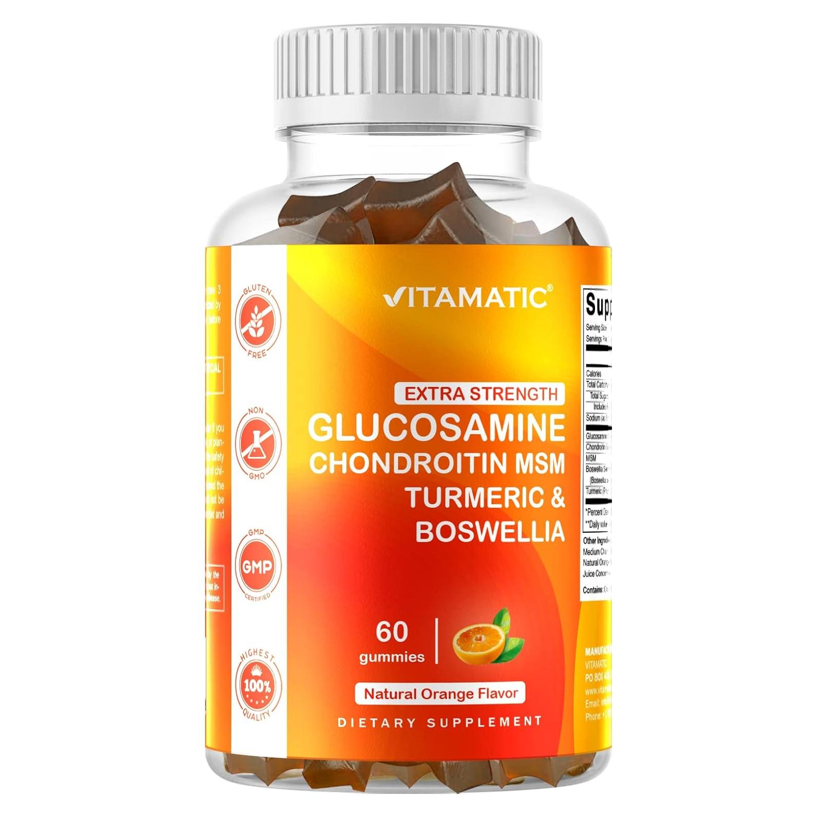 Gomitas de Glucosamina Vitamatic 60 unidades - Soporte Articular