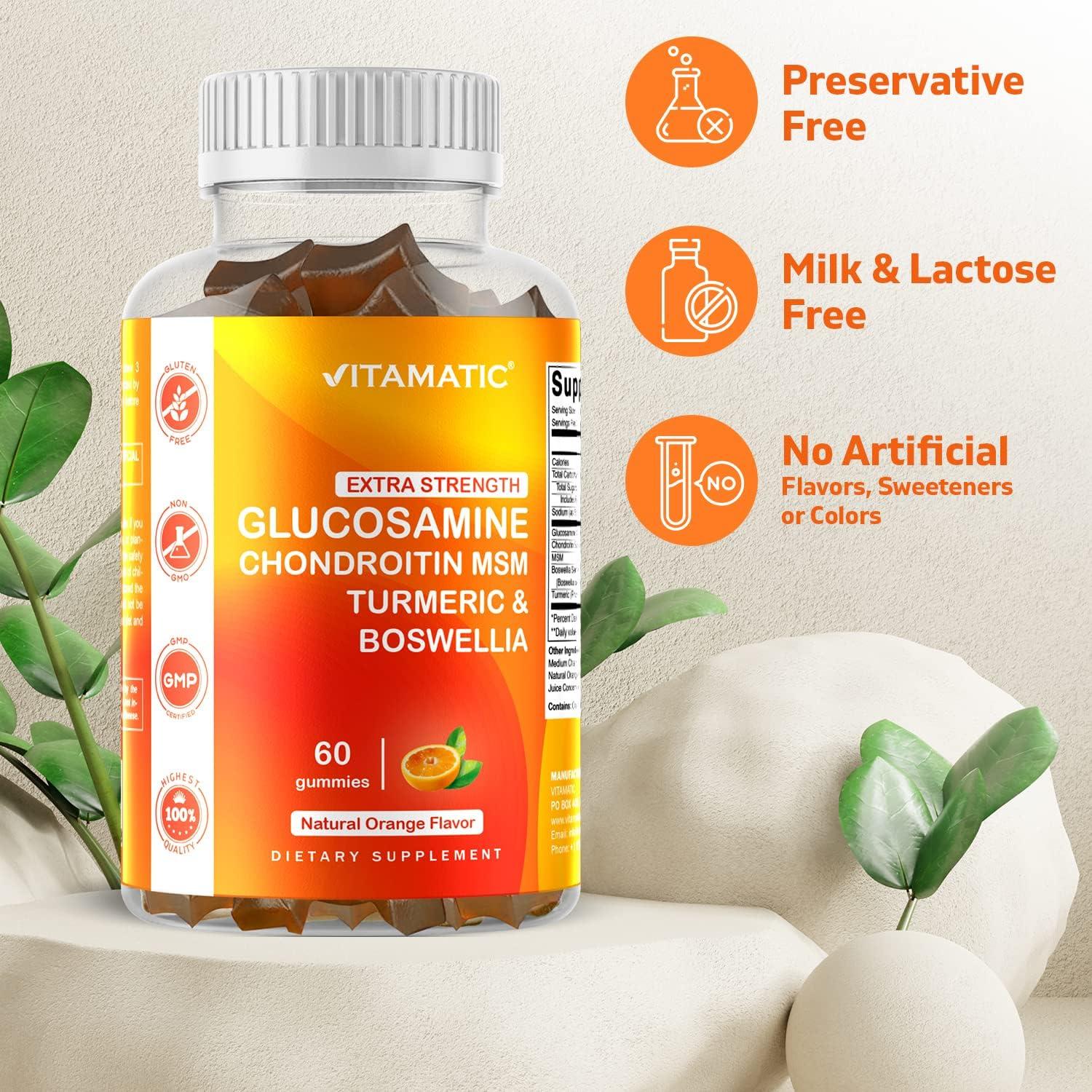 Gomitas de Glucosamina Vitamatic 60 unidades - Soporte Articular