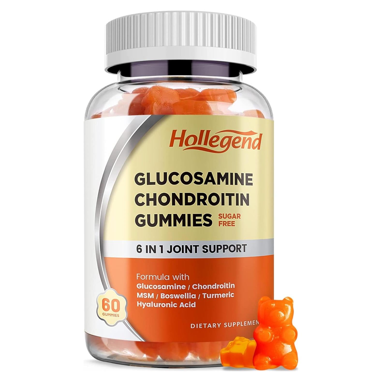 Gomitas de Glucosamina y Condroitina HendyBe 1500mg 60 Unidades
