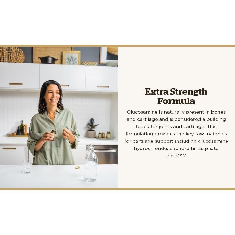 Solgar Glucosamina Condroitina MSM 120 Tabletas - Salud Articular