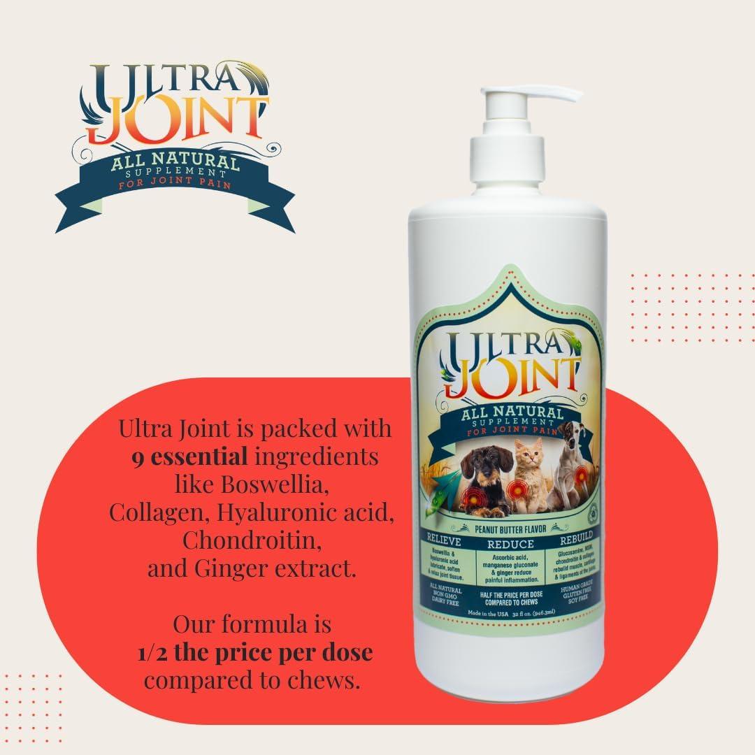 Ultra Joint Suplemento Articular para Perros y Gatos 946 ml