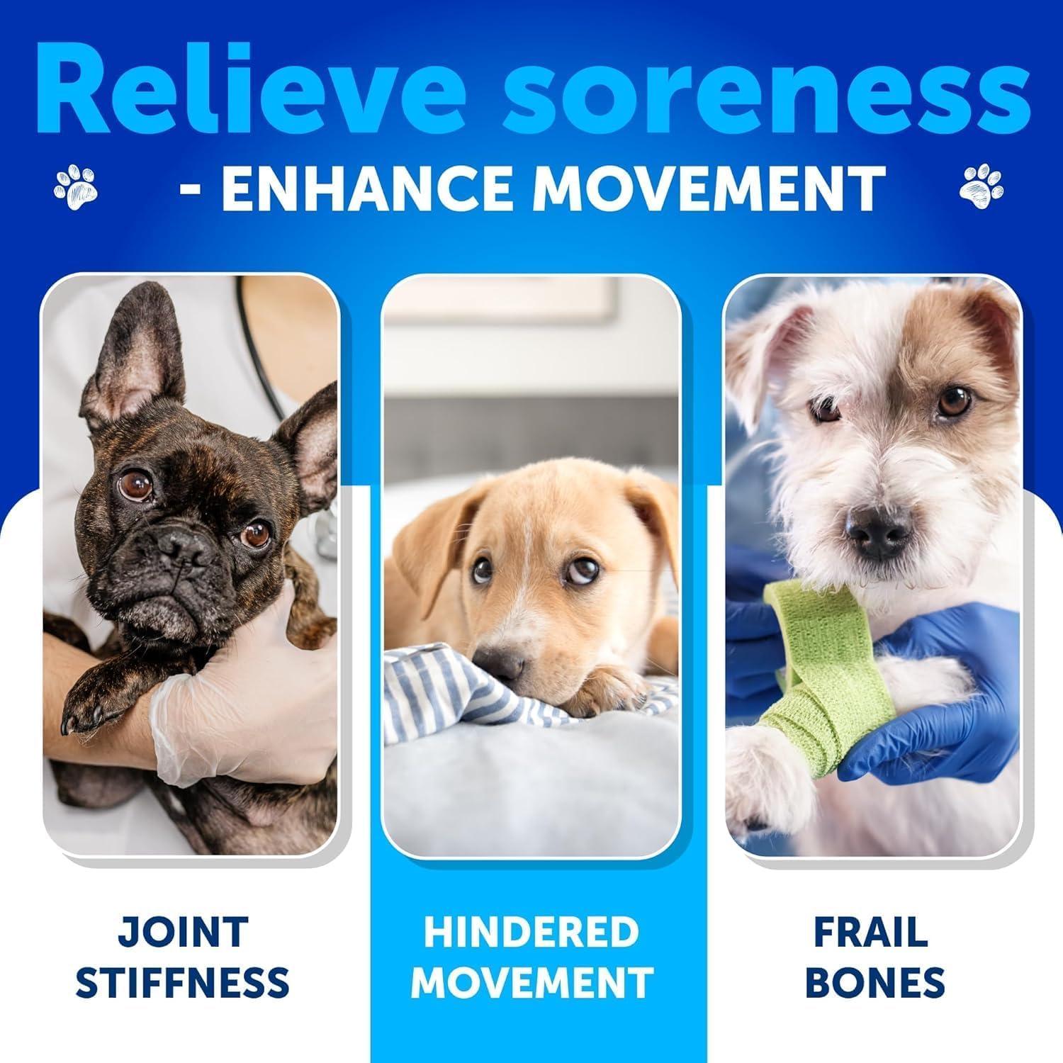 Golosinas de Glucosamina para Perros Artullano - 120 Unidades