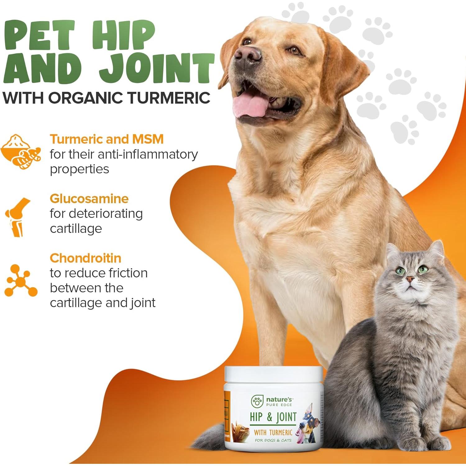 Suplemento Articulaciones Mascotas NPE 170g - Glucosamina, Cúrcuma