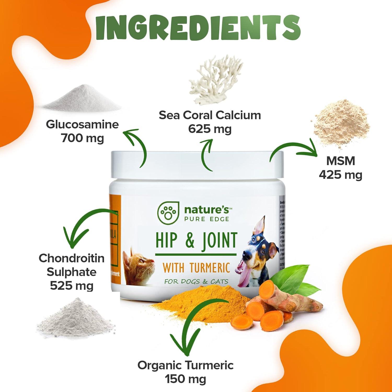 Suplemento Articulaciones Mascotas NPE 170g - Glucosamina, Cúrcuma