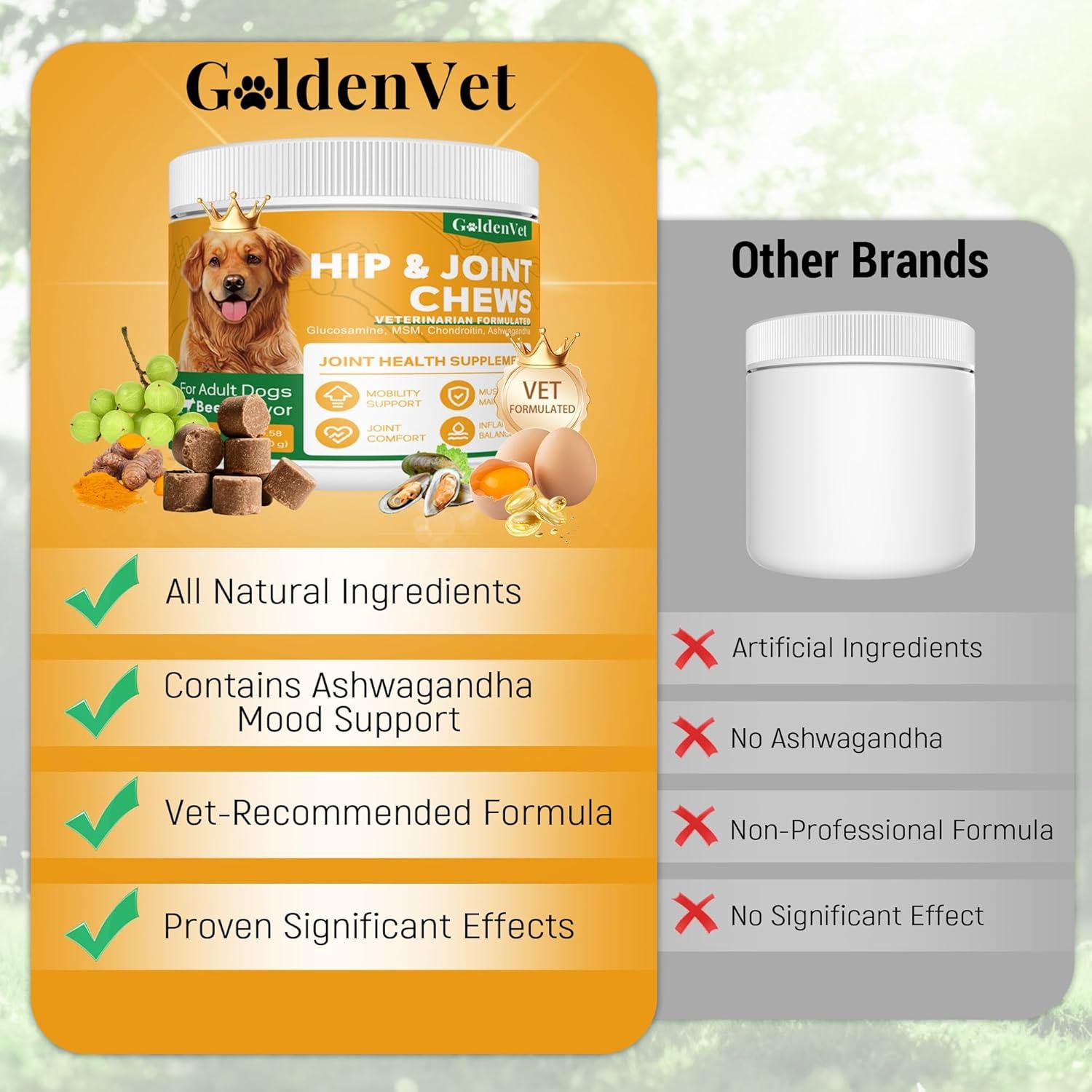 Masticables para Perros Mayores Cean Peak 120 Ct Glucosamina