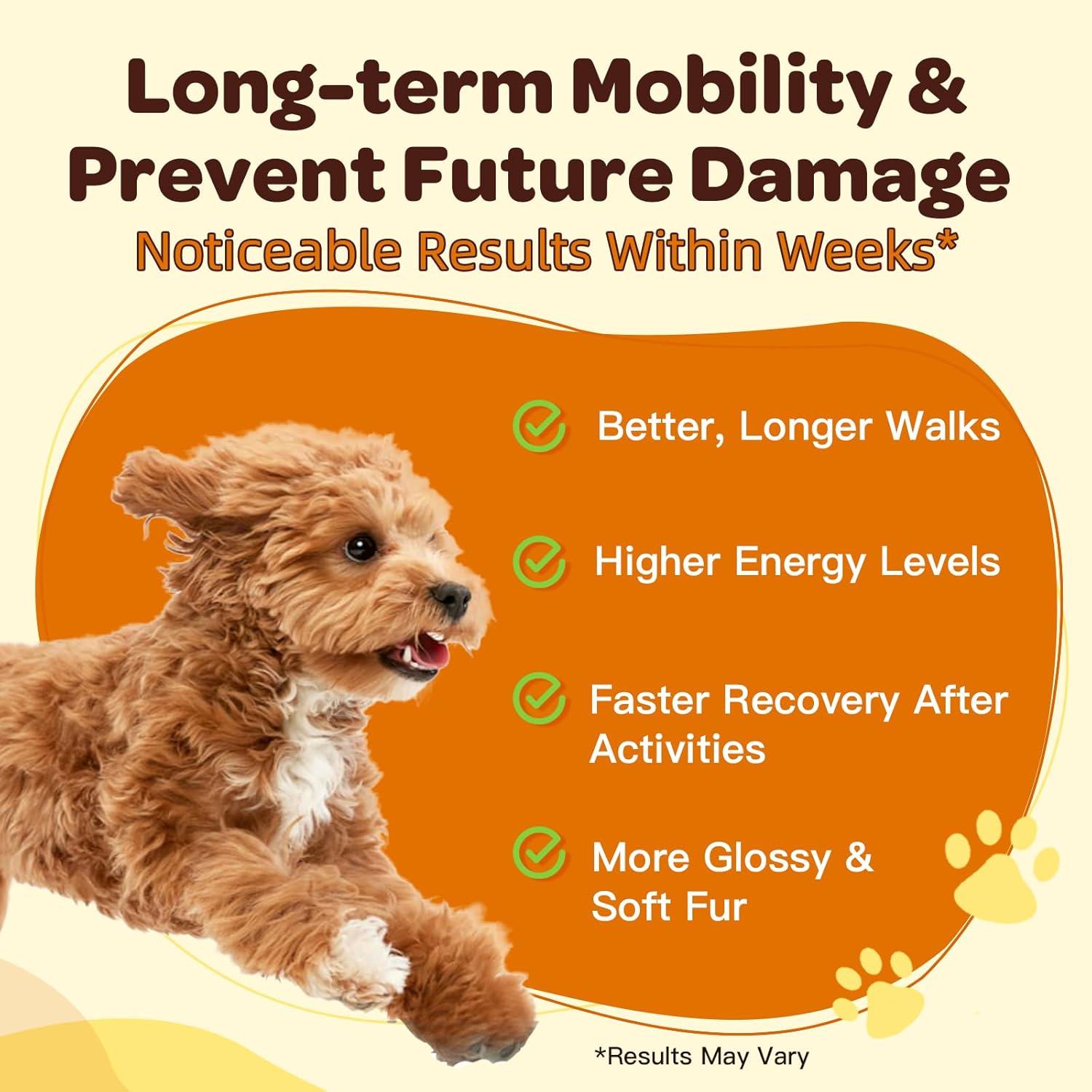 Suplemento Articular para Perros Nature Target 270g - Glucosamina, Omega 3