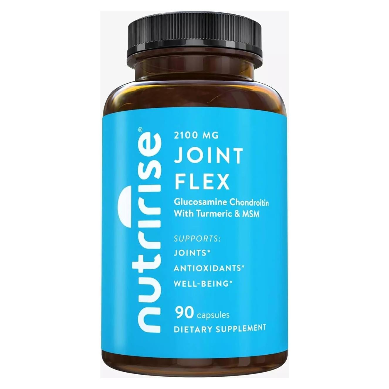 NutriRise Suplemento Articular 2100mg con Glucosamina y Cúrcuma