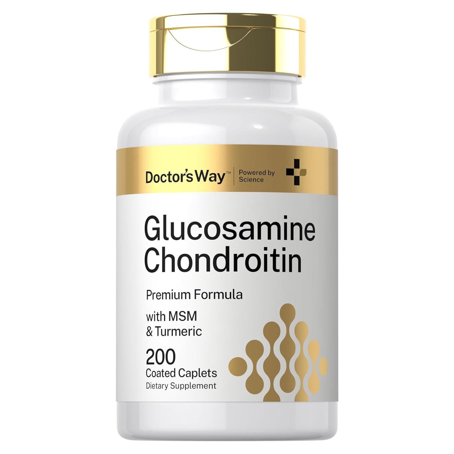 Suplemento de Glucosamina y Condroitina Camino del Doctor 200 Tabletas