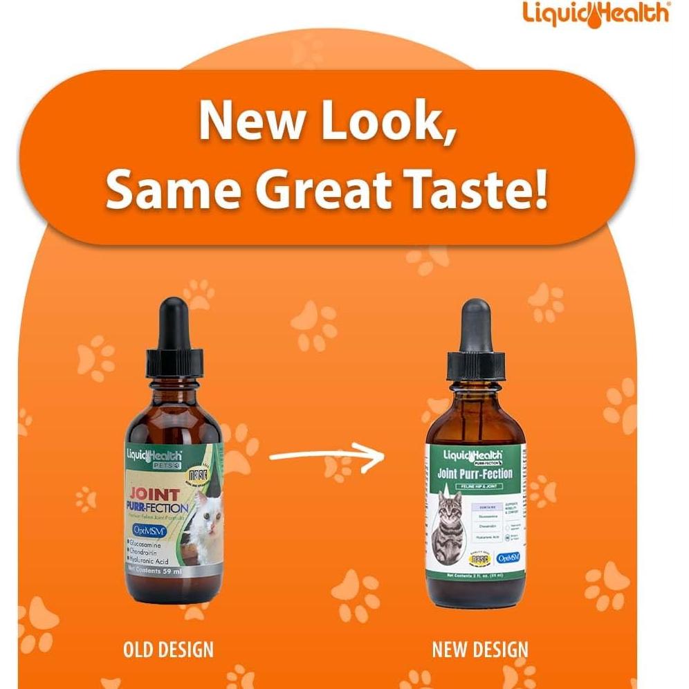 Gotas de Glucosamina Liquid Health para Gatos 59.15 ml