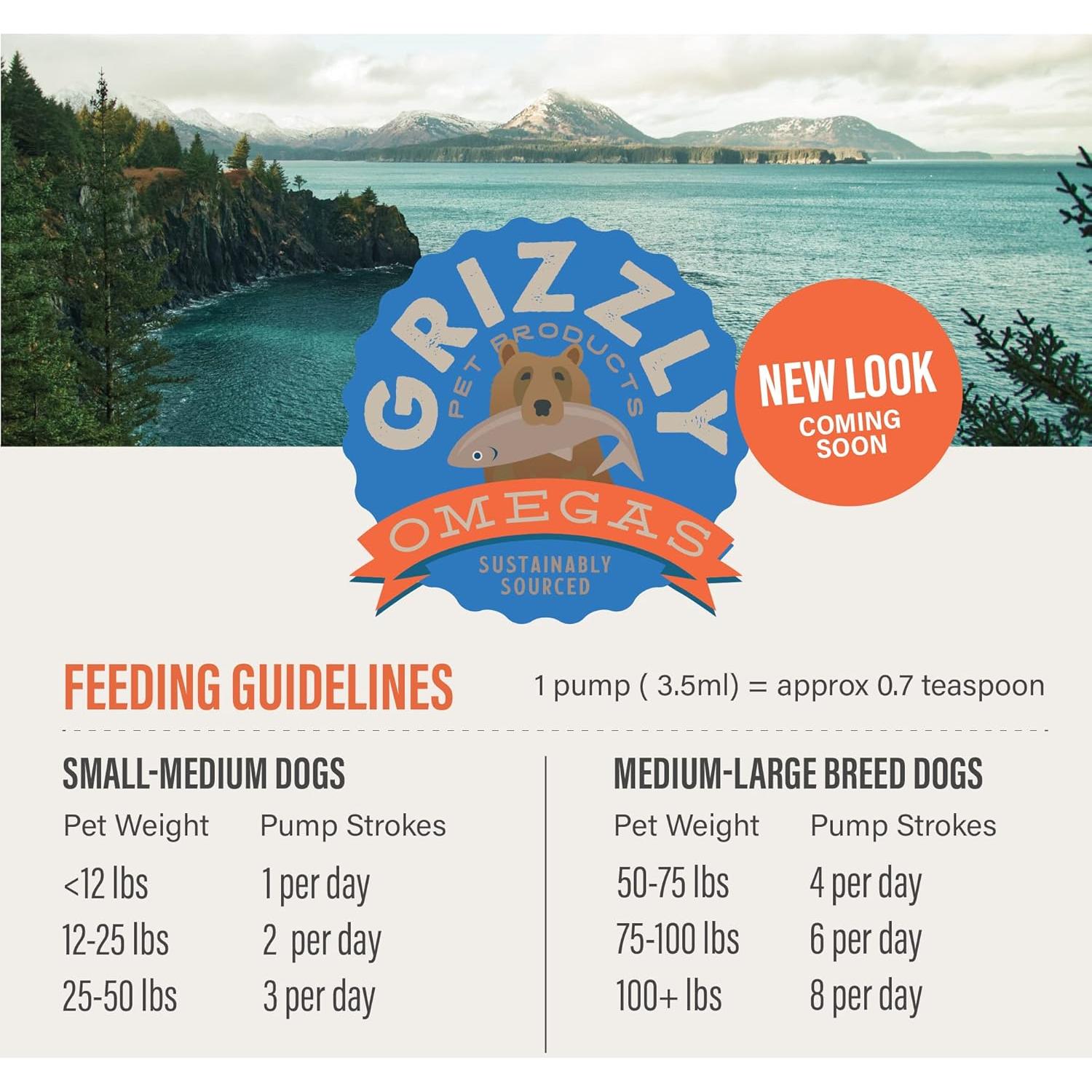 Ayuda para Articulaciones Grizzly para Perros 473 ml Fuerza Extra