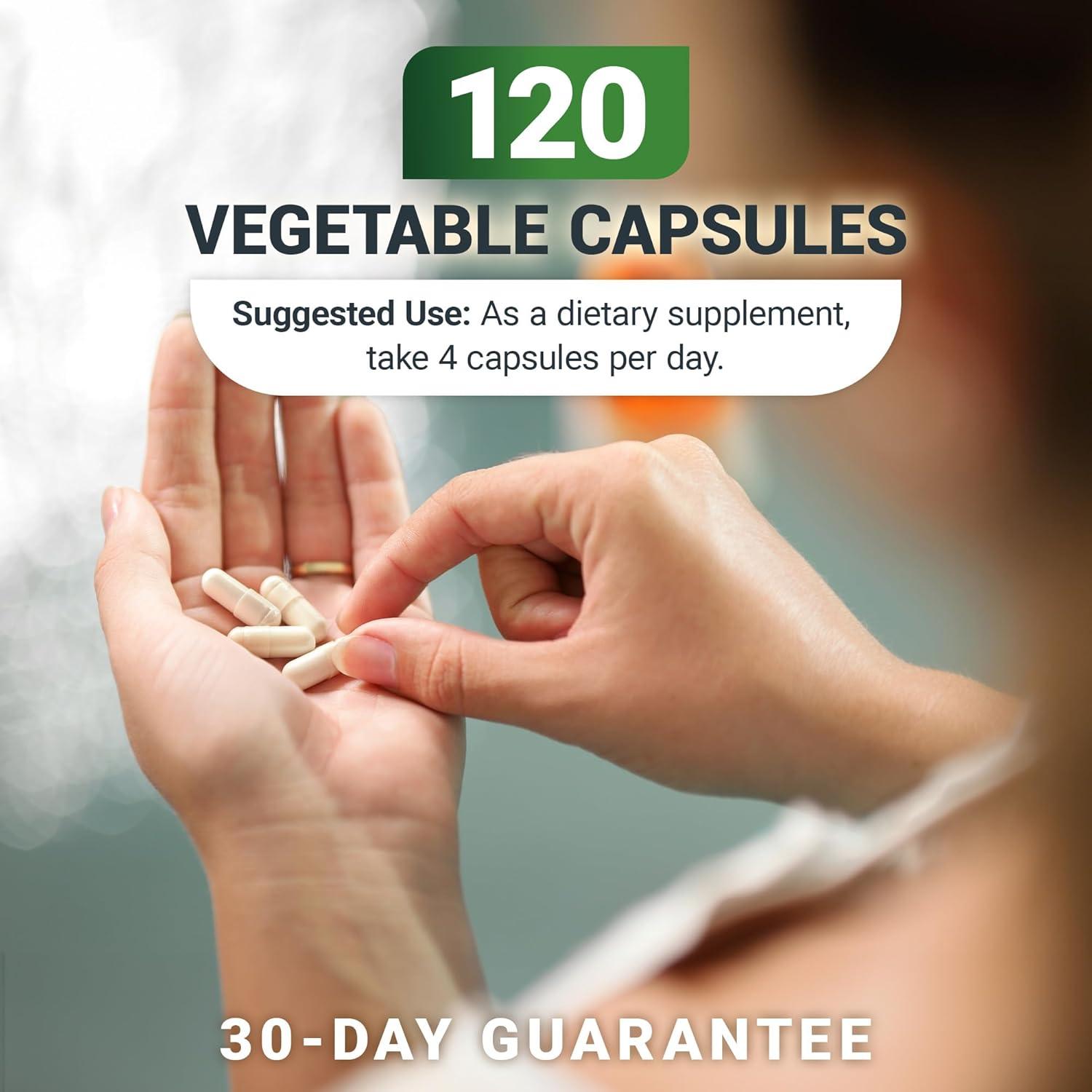 Suplemento Articulaciones Dr. Berg 1500 mg Glucosamina 120 Cápsulas