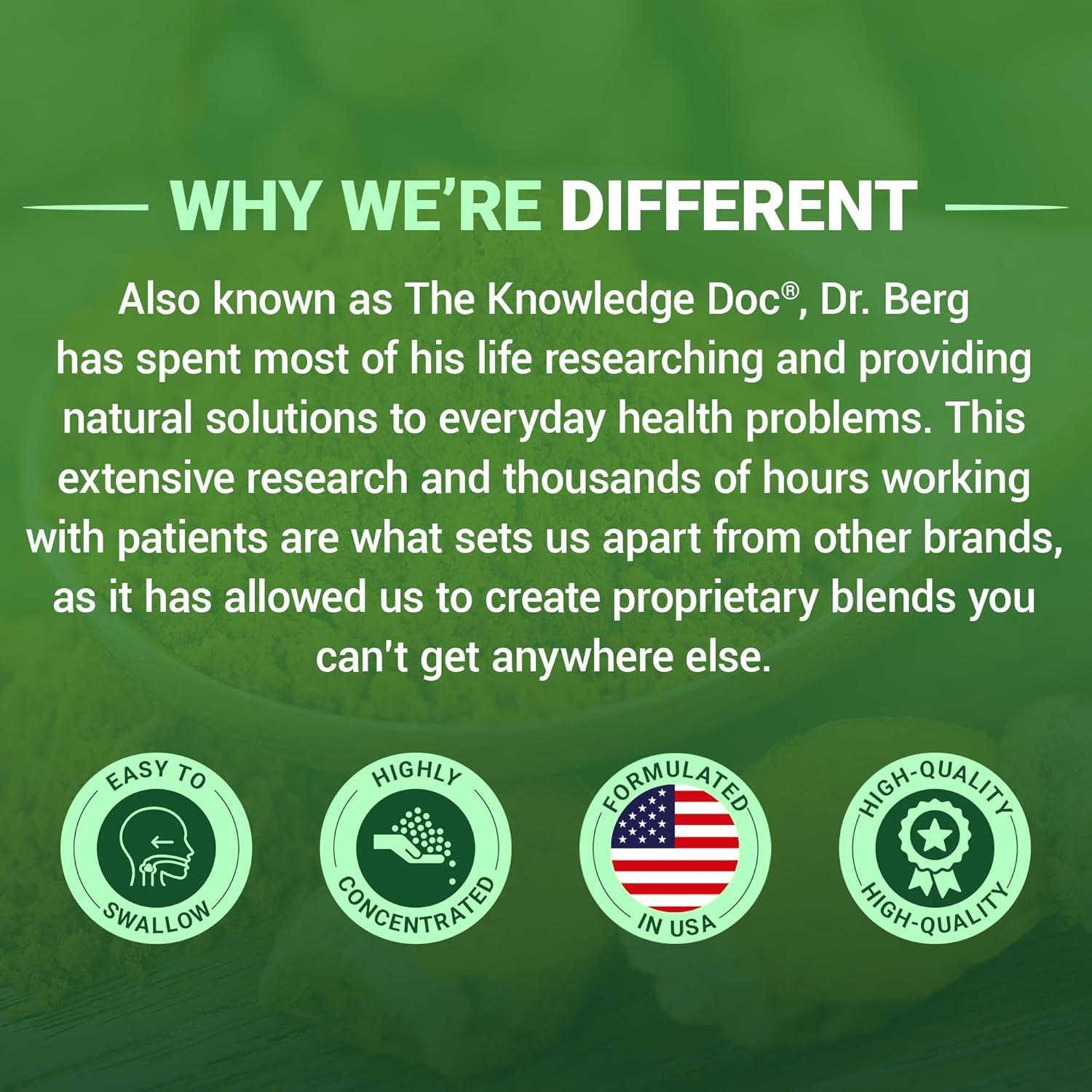 Suplemento Articulaciones Dr. Berg 1500 mg Glucosamina 120 Cápsulas