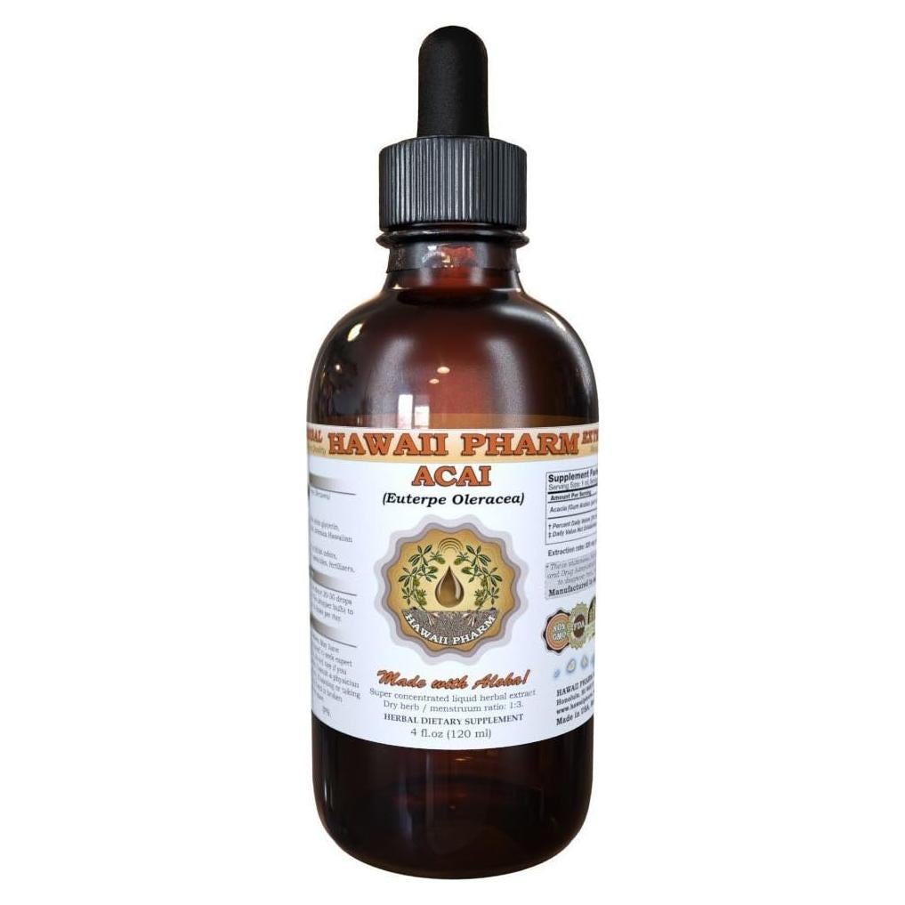 Extracto Líquido de Acai HawaiiPharm 60 ml - Antioxidante