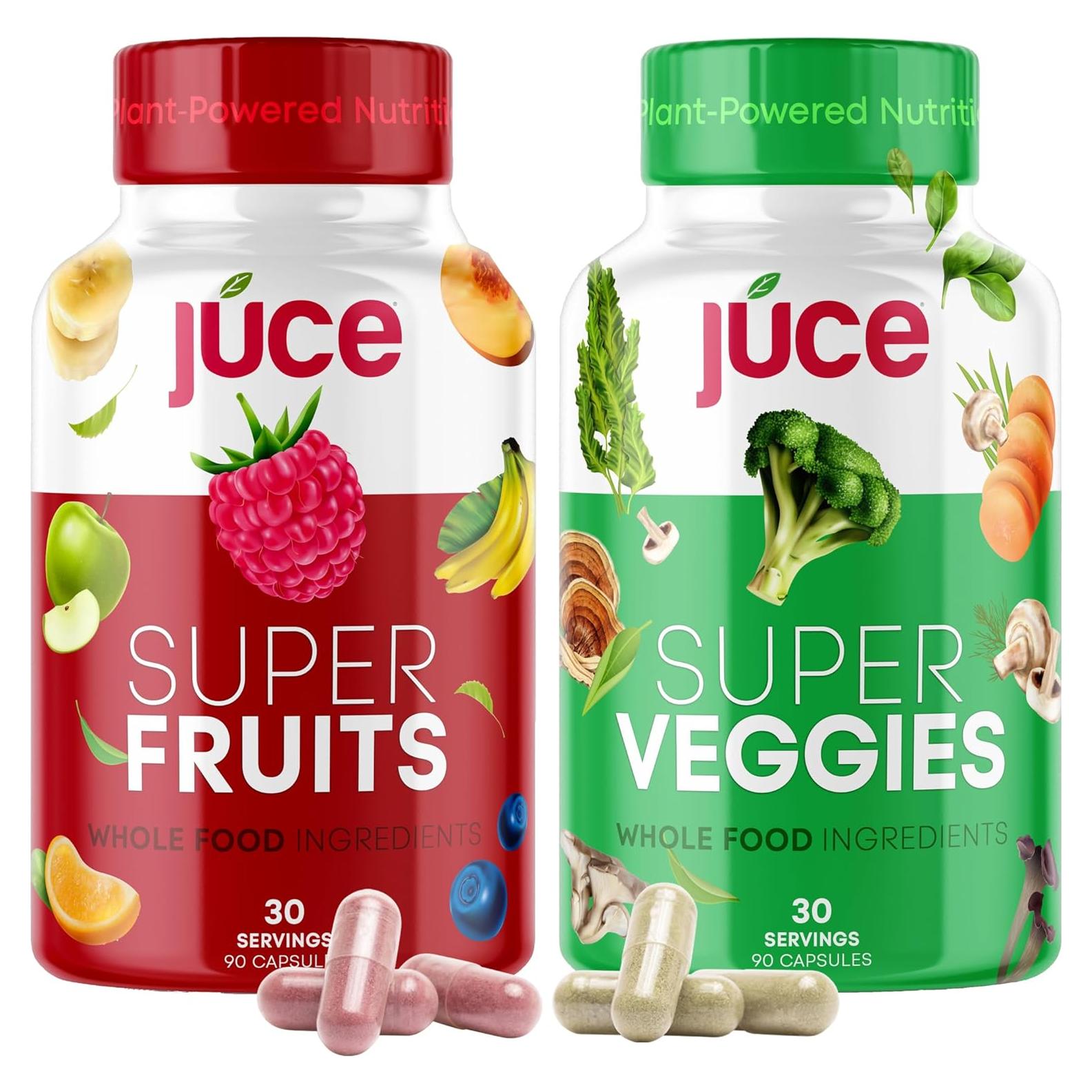 Suplemento Orgánico de Super Frutas y Verduras Terra Kai - 180 Cápsulas