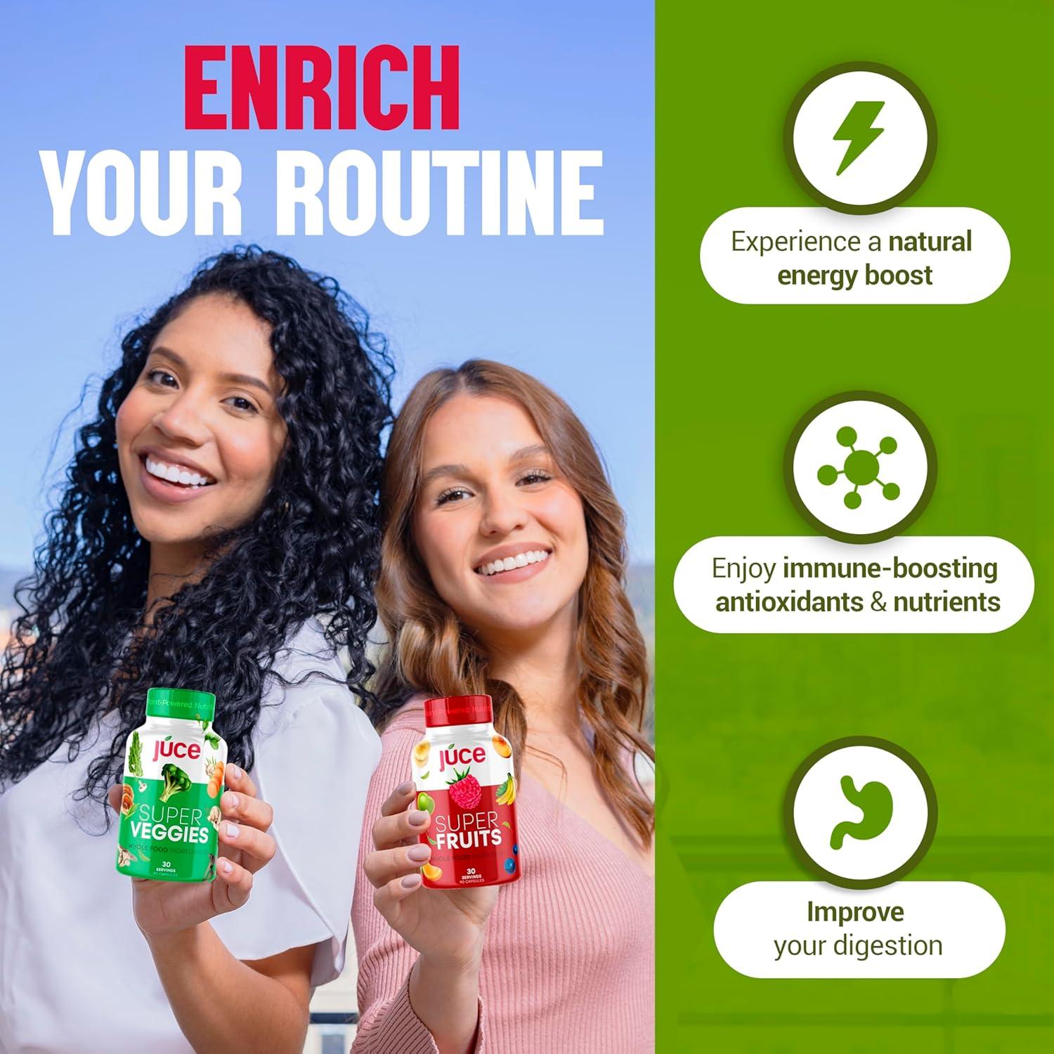 Suplemento Orgánico de Super Frutas y Verduras Terra Kai - 180 Cápsulas