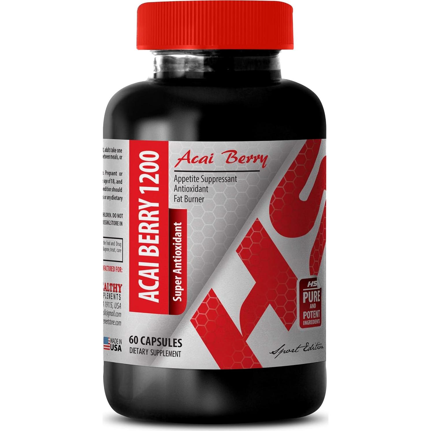 Complejo de Baya de Acai 3Bot - 226g - Suplemento Orgánico