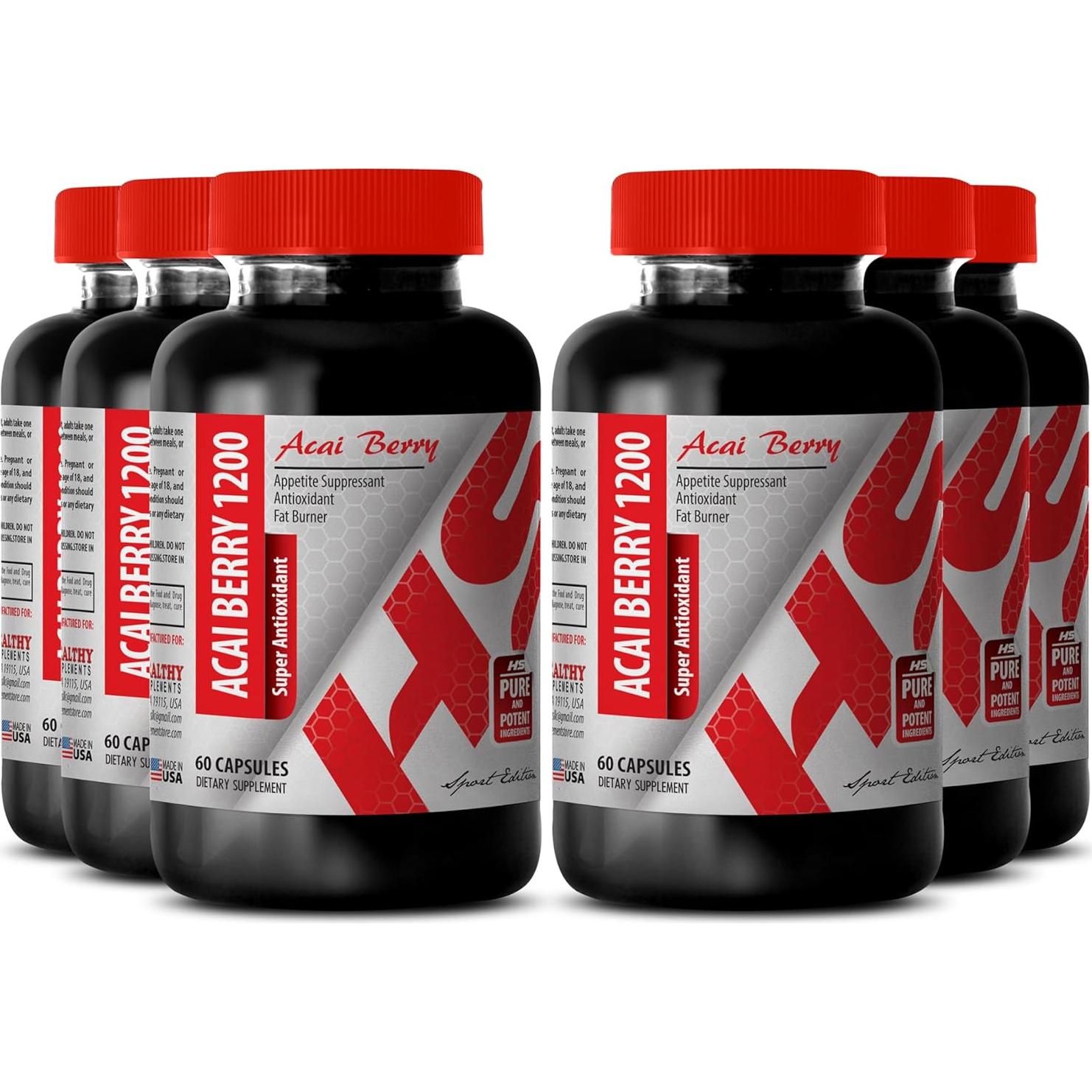 Complejo de Baya de Acai 3Bot - 226g - Suplemento Orgánico