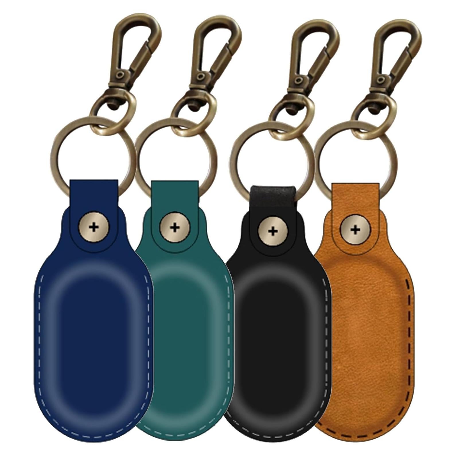 Funda de cuero para SmartTag 2 H Huaberich, protección total