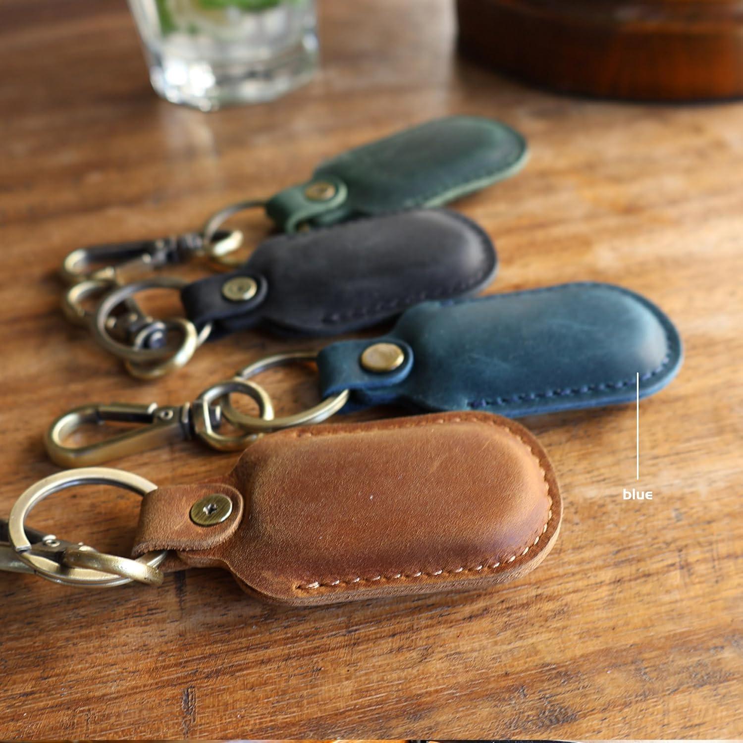 Funda de cuero para SmartTag 2 H Huaberich, protección total