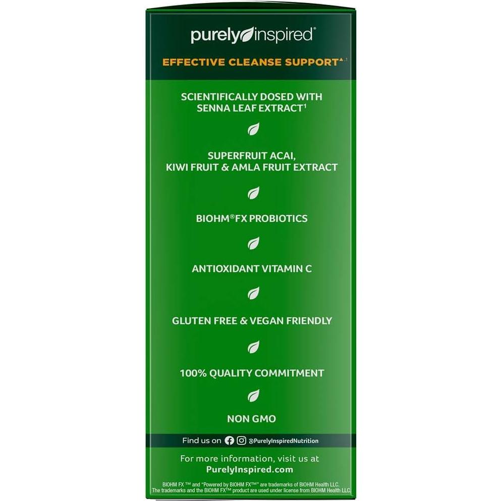 Desintoxicación Corporal 7 Días Purely Inspired Probioticos 60 Caps